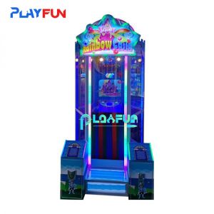 China Rainbow Family Fun Game Machine Ball Drop Kids Game Machine wholesale