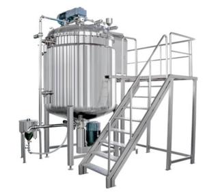 China Cosmetic Vacuum Homogenizer Cream Mixer Emulsifier Mixer Machine For Face Cream Lotion wholesale