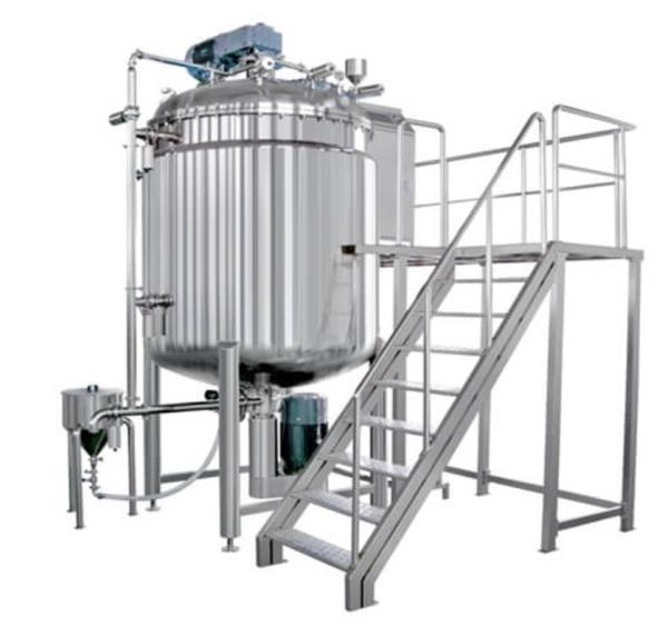 Cosmetic Vacuum Homogenizer Cream Mixer Emulsifier Mixer Machine For Face Cream
