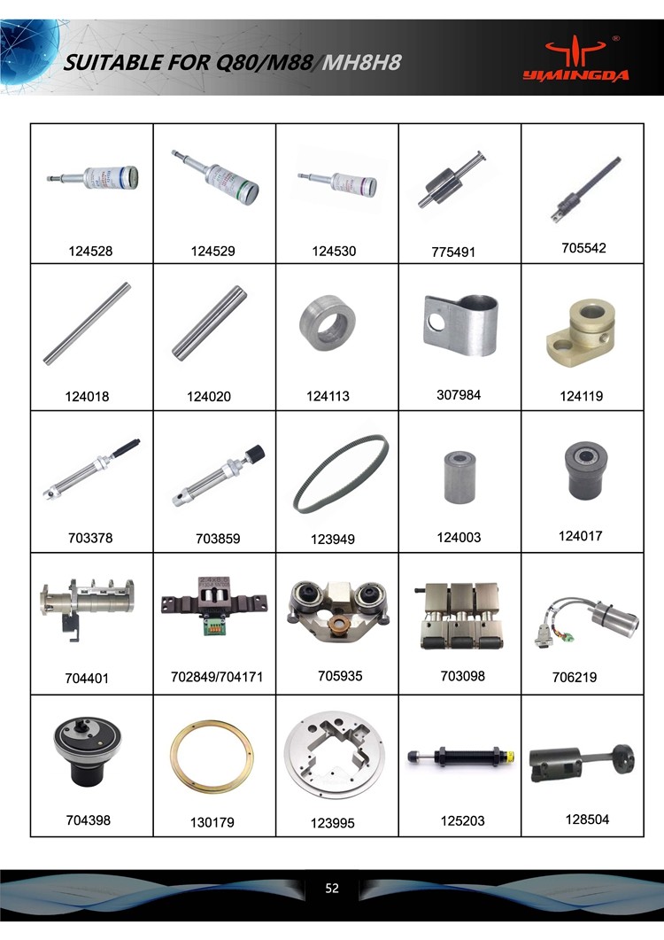 Auto Cutter Parts Male Cylindrical Thrust Part No 109068 For VT7000 1000h #3B Parts