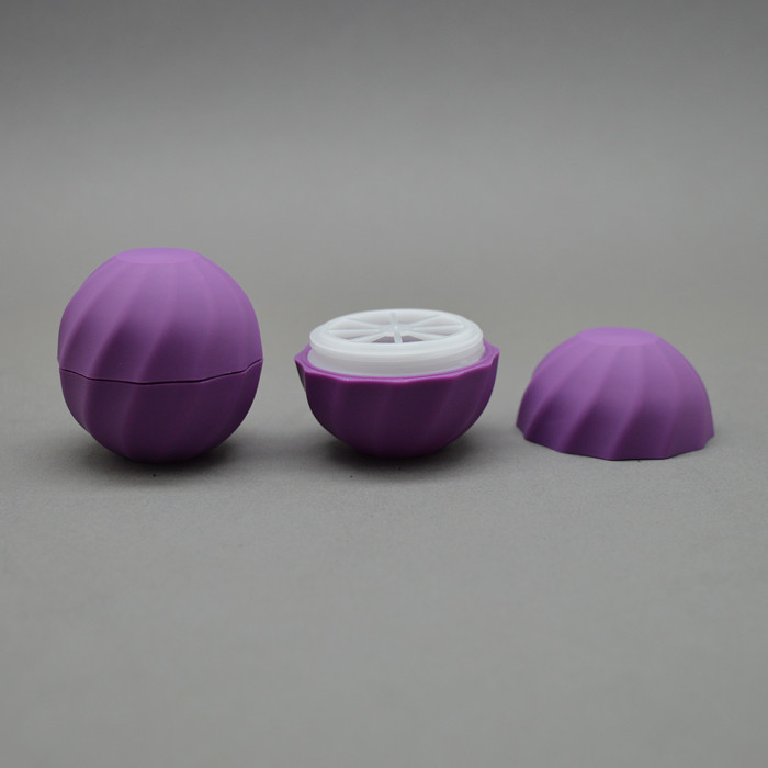 POM ABS Lip Balm Tubes Lip Balm Ball Containers For Cosmetic Packaging