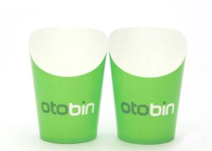 China Customize French Fry Cups / Containers , Take Away French Fry Scoop Cup wholesale