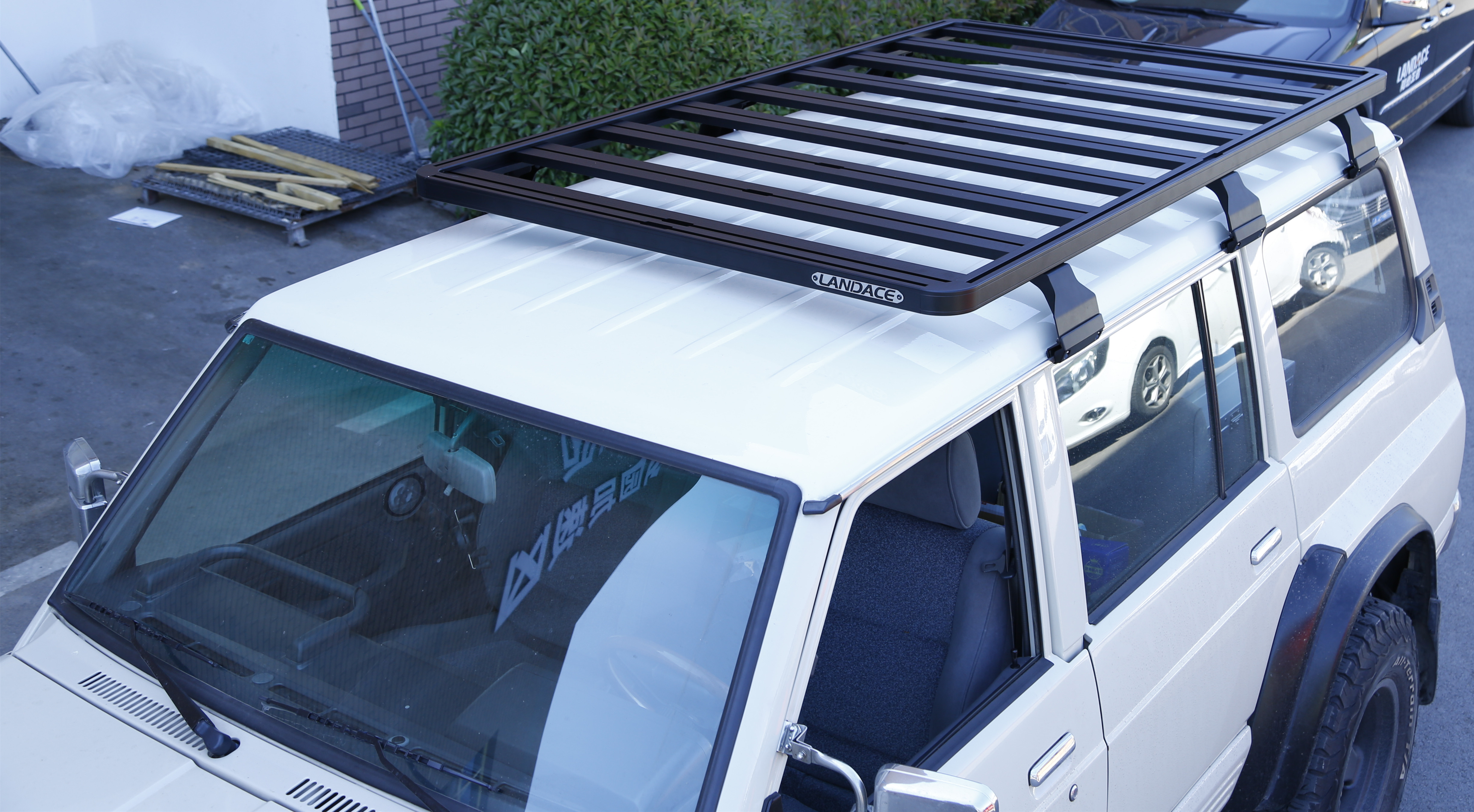 Customized Jeep JK Car Roof Rack Aluminum Alloy Roof Rail Rack