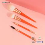 4pcs Protable Soft Bristles Cosmetics Brush Set Luxury Makeup Brushes
