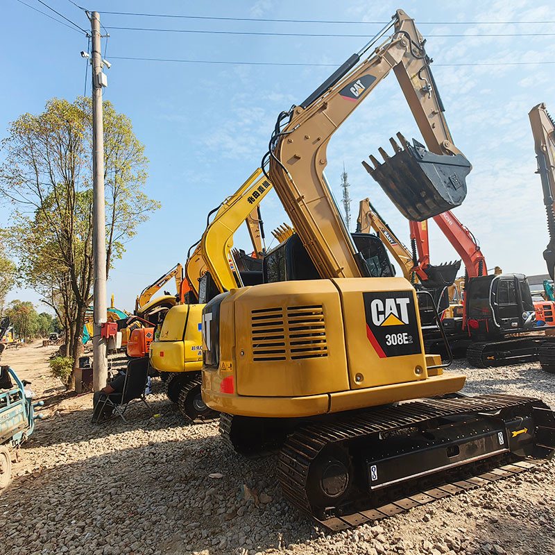 Original Japan Second Hand Mini Digger Excavator Cat 308e2 8 Ton