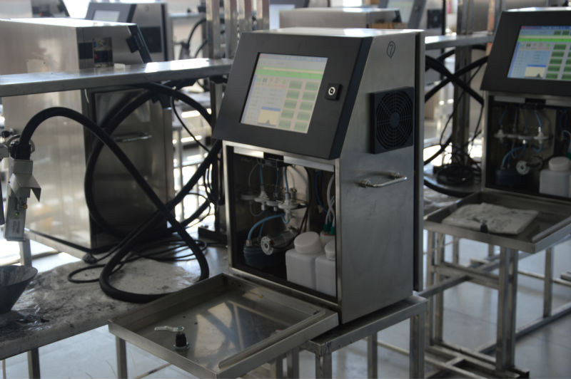 300mm Print Dimension Expiry Date Bottle Code Printer for Customized Requirements 35 KG
