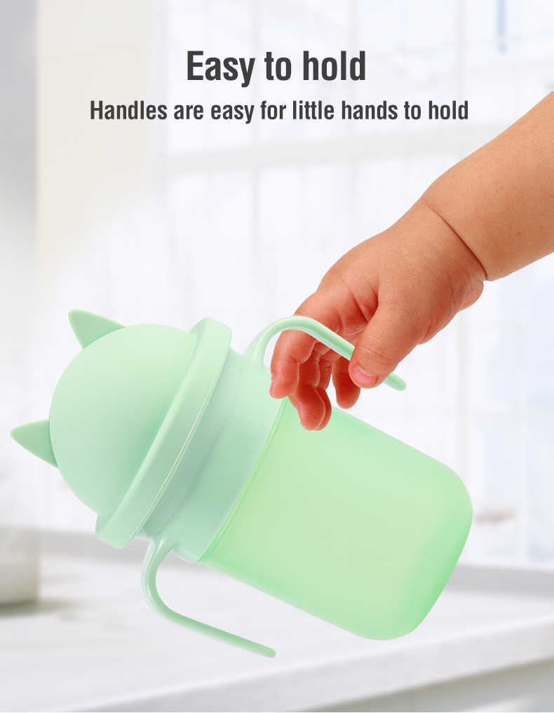 200ml Infant Trainer Cup Infant Sippy Cup For 3 Month Old Orange