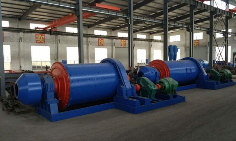 Working principle of rotary ball mill