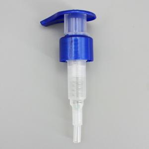 China PP Blue Spring 24mm Cosmetic Lotion Pump wholesale