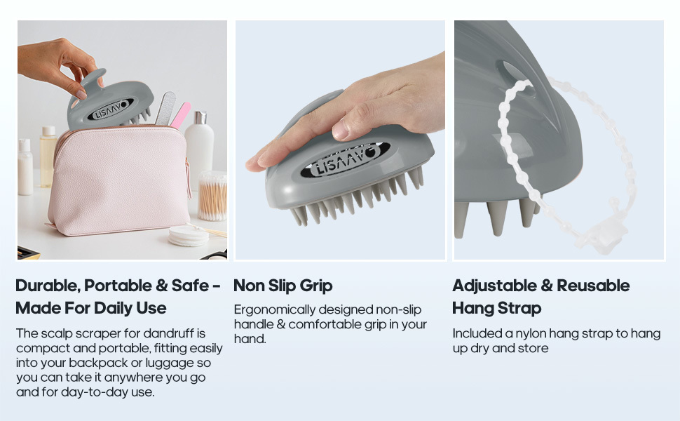 Versatile Soft Bristle Hair Brush