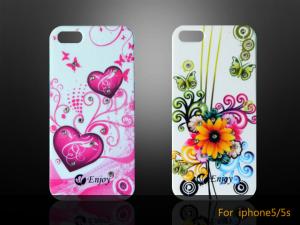 China Iphone5/5S PC water transfer case wholesale
