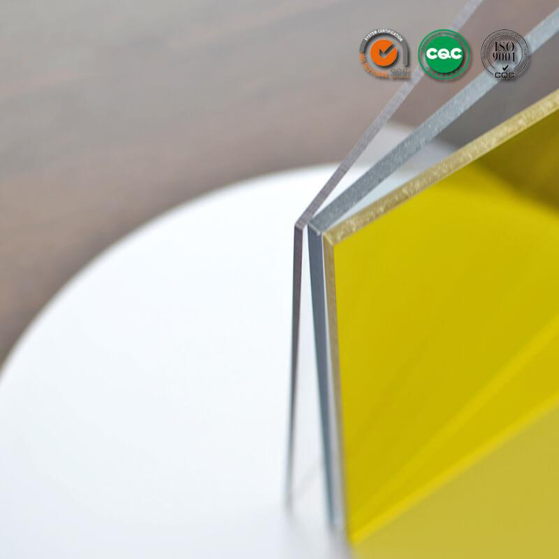 5H Pencil hardness Clear PC Cast Polycarbonate ESD Acrylic Sheet