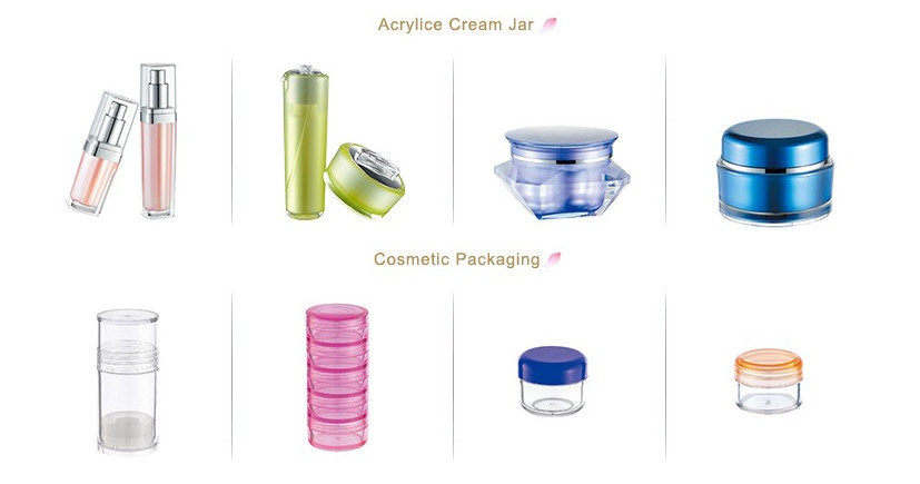 Round Shape Cosmetic Cream Jars Packaging 30g 50g Hot Stamping ISO9001