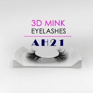China Black Color Natural Looking Mink Eyelashes 8 - 27mm Length For Beauty Salon wholesale