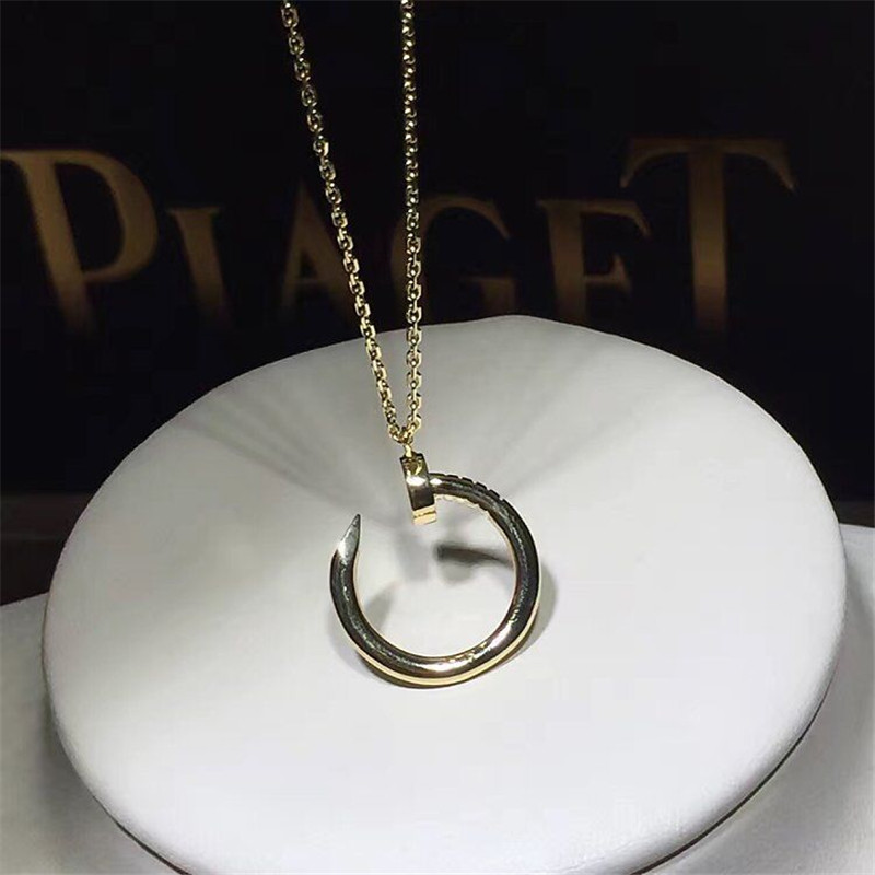C glossy nail Neckla 18k gold white gold yellow gold rose gold bracelet Jewelry factory in Shenzhen, China