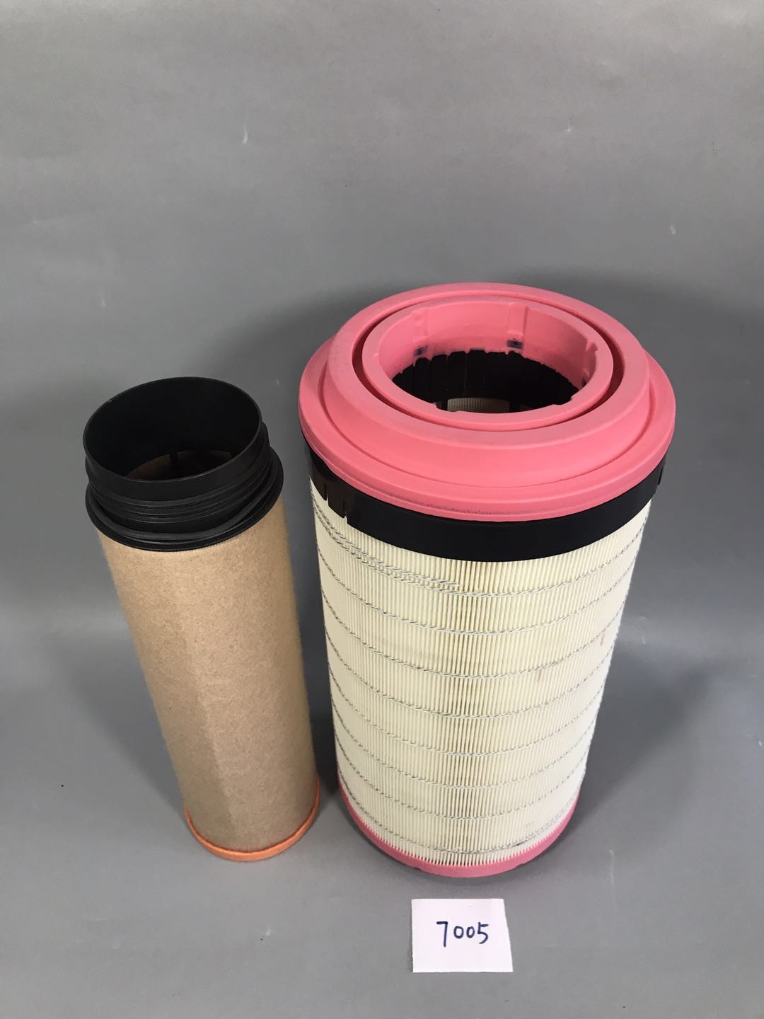 E320D2 E322D2 Excavator Air Filter , Filters 420 Mm Overall Height Reliable