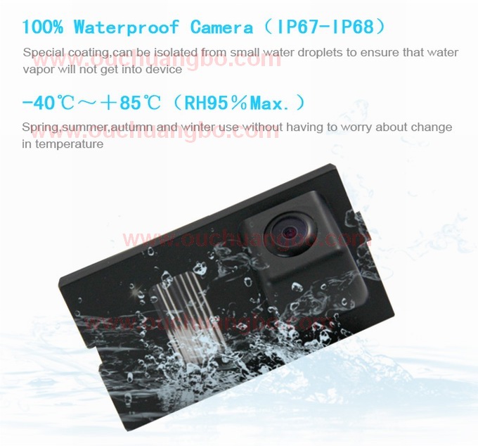 Ouchuangb car night waterproof rear camera for Land Rover Freelander PAL /NTSC Video output OCB-T6888