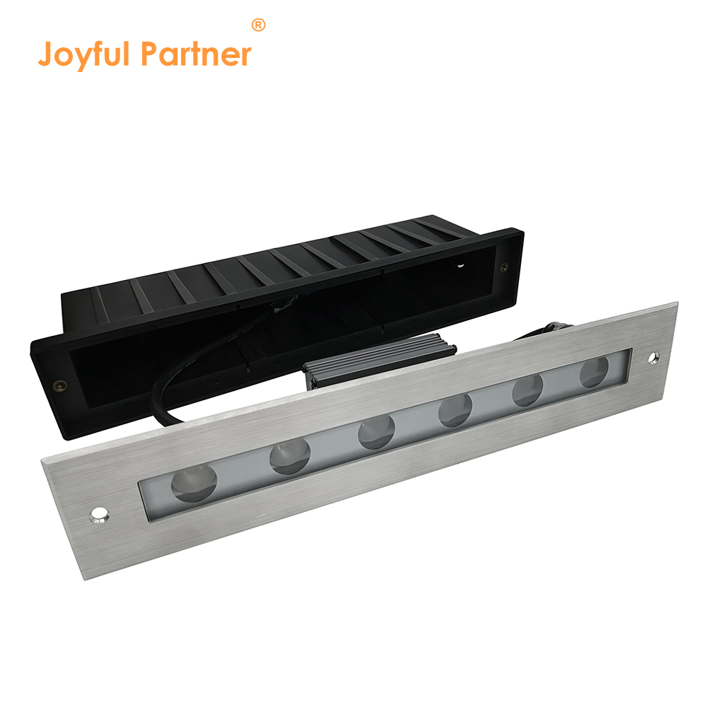 Warm White LED Underground Light SUS 316 6W 12W Garden Recessed Linear Lighting