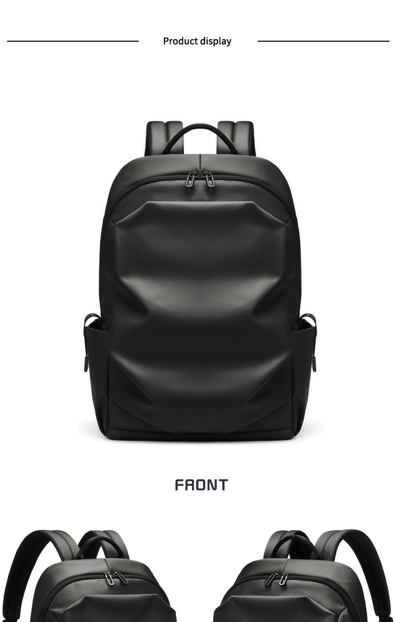 New fashion lightweight back pack college commute waterproof school bags men travel laptop backpack