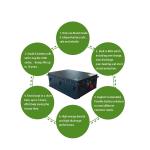 Waterproof Lithium Golf Cart Batteries 48v 72v 150ah 200ah Oem