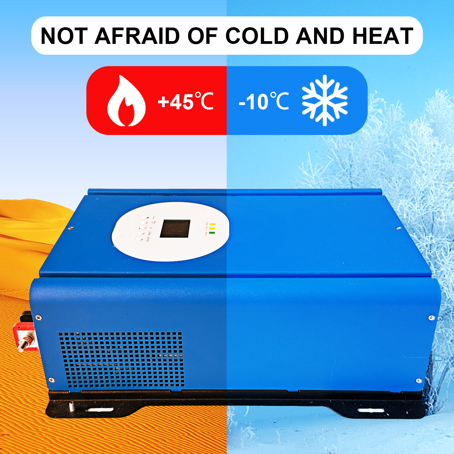 Low Frequency 3000W 12V to 110V 220V Off Grid Dc to Ac Ups Power Inverter