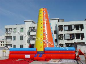China inflatable rock climbing wall , inflatable climbing wall wholesale