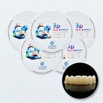 1100MPA Zirconia Ceramic Block Porcelain Meterials Multilayer Zirconia Disk
