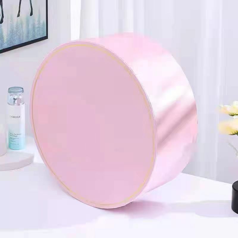 Custom Paper Tube Packaging Recyclable Round Flower Box Coated Paper