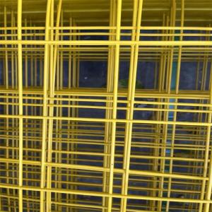 China Customizable 1X2 Black PVC Welded Wire Mesh Panels For Birds Cage wholesale