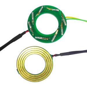 China JINPAT Pancake Slip Ring FR4 300VAC 8rpm wholesale