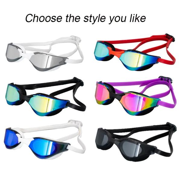 Polarized Swimming Goggles Customized Racing Swimming Goggles 17*5*7cm