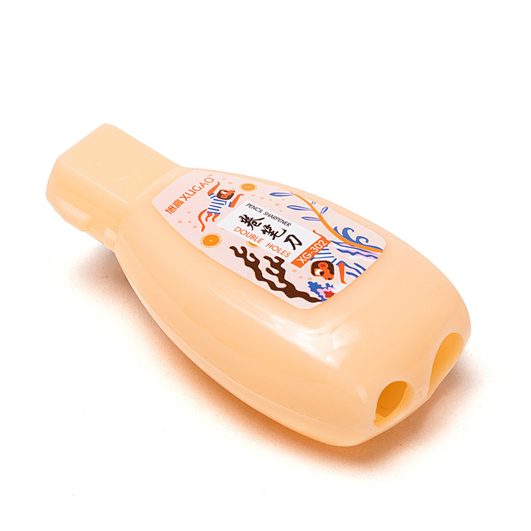 Non Screw Anti Swallow Bottle Drawing Pencil Sharpener Kid Safe