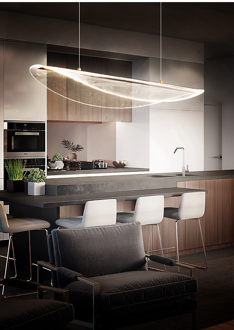Modern LED Ceiling Pendant Lamp Home Dining Room Acrylic Lamp(WH-AP-585)