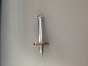 China NK SHOOTING NAILS WITH 12MM STEEL WASHER wholesale