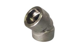 China Forged 45° Elbow 9000# S31254 Socket Pipe Fitting wholesale