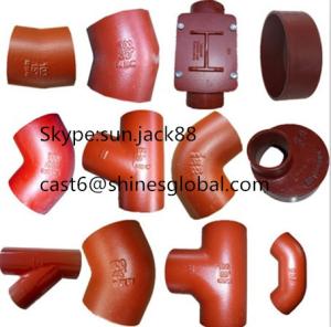 China Cast Iron EN877 Pipe Fittings/ASTM A888 Cast Iron Pipe Fittings wholesale