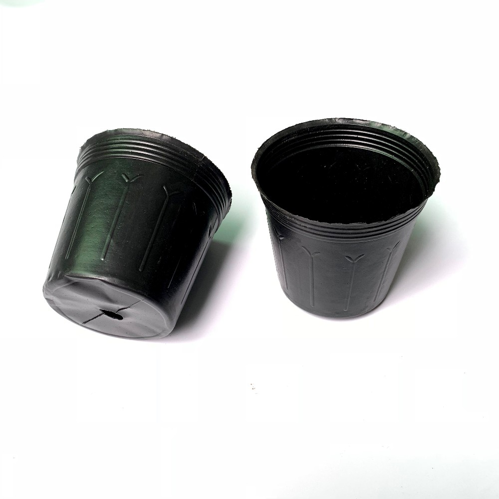 Plastic clear soft flower nursery pot