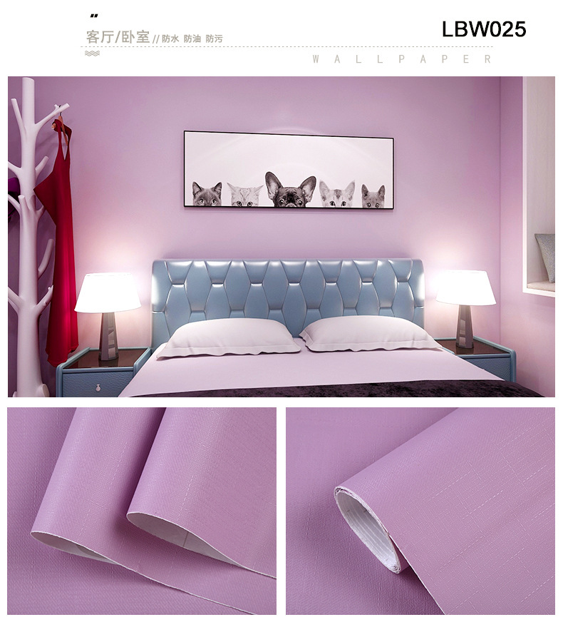 Add a Touch of Elegance with Our PVC Self Adhesive Non-woven Wallpaper Embossed Surface