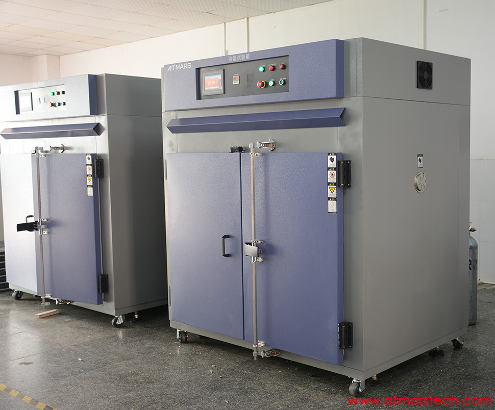 Double Door Precision Lab Drying Oven With Programmable Touch Screen Controller