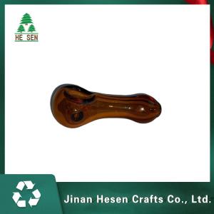China Clear Brown Shisha 3.8 inch Borosilicate Glass Bongs Water Pipe wholesale