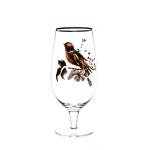 Clear Crystal Wine Glass Bird Drawing Collection Glass Gift Selling Lovers