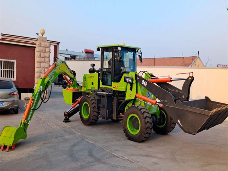 Loader backhoe ET942-45 China best selling backhoe with breaker