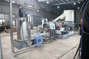 China LDPE Film 90KW Plastic Recycling Lines Plastic Pelletizing Recycling Machine wholesale