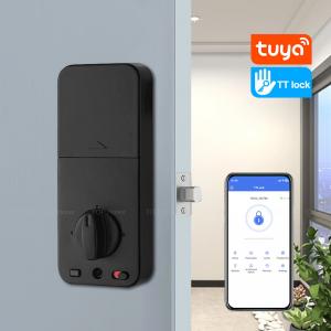 China Biometric Deadbolt Code Door Lock Card Key Access TTLock Tuya App Remote Control on sale