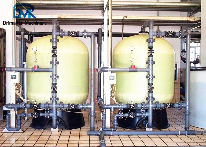 Commercial Reverse Osmosis Water Filtration System / Drinking 2ater Treatment Machine