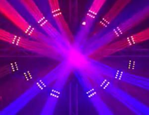China 16PCS RGBW 4 in 1 LED Phantom Moving Head Light for KTV DISCO stage light wholesale