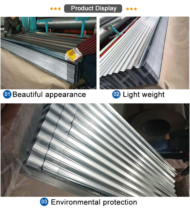 Roofing Tile Coating Types PE/PVDF/HDP/SMP Best Galvanized Steel Sheet ASTM DX51D 0.14mm-2.0mm for Your