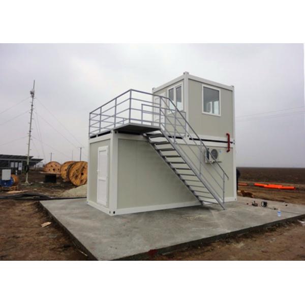 Customized Flat Pack Container House , Flexible Assembly Flat Pack Modular Buildings