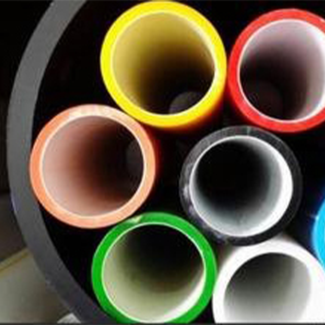 Screw L/D Ratio 33 1 HDPE Silicon Core Pipe Extrusion Line with 17500 KG Capacity