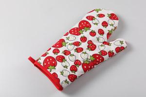 China cotton oven mitts Kitchen Heat Protection Oven glove wholesale
